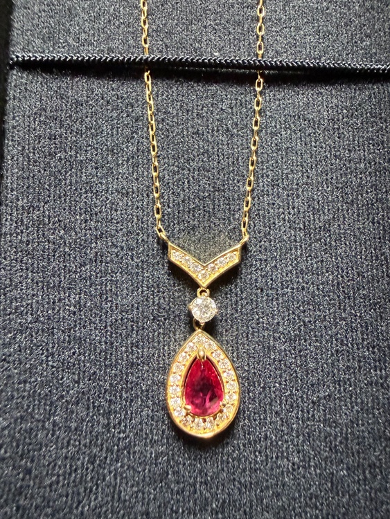 ルビー　ネックレス（金・貴金属）の商品画像 - 査定依頼日：2026年2月23日 - 最高査定価格：80,000円