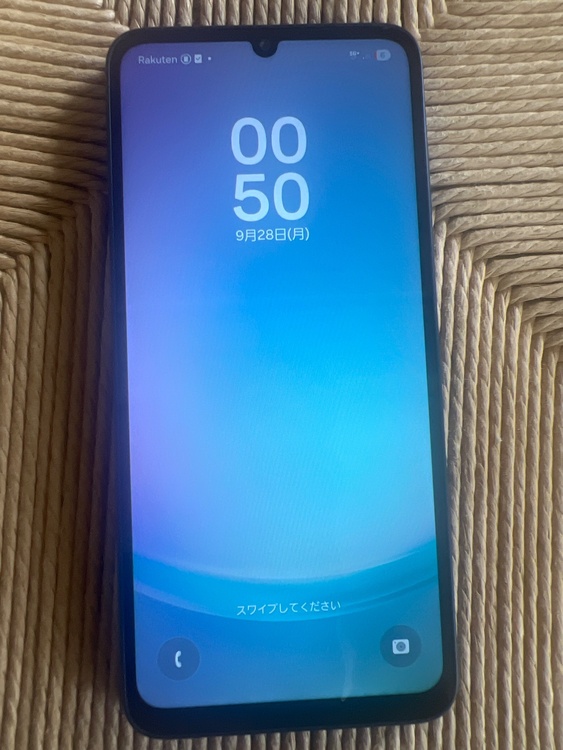 Galaxy Galaxy A25 シリーズ 楽天モバイル（スマホ）の商品画像 - 査定依頼日：2026年9月28日 - 最高査定価格：9,000円