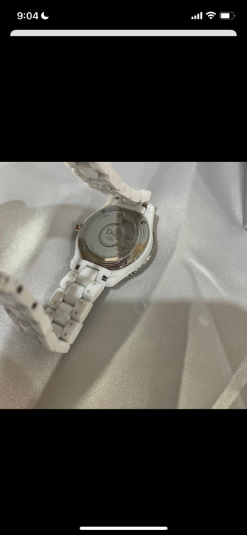 ディオール ホワイトセラミック ダイヤモンド ベゼル（高級時計）の商品画像 - 査定依頼日：2025年12月13日 - 最高査定価格：150,000円