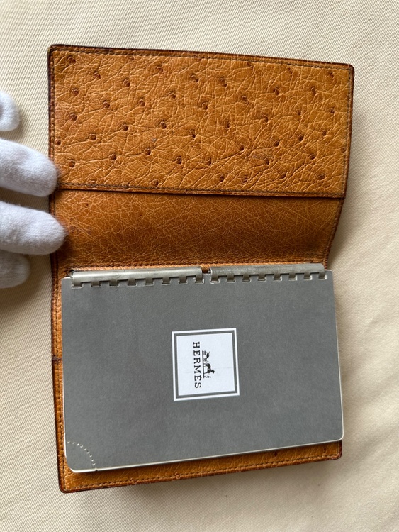 Hermès Ostrich Agenda Cover / Brown エルメス オーストリッチ アジェンダ（手帳カバー）（ブランド財布・小物）の商品画像 - 査定依頼日：2026年8月26日 - 最高査定価格：1,600円