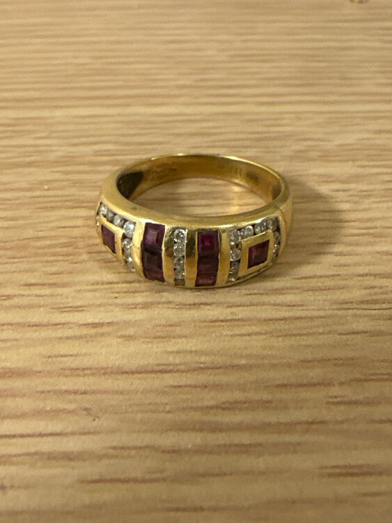 K18 リング（金・貴金属）の商品画像 - 査定依頼日：2025年3月11日 - 最高査定価格：95,000円