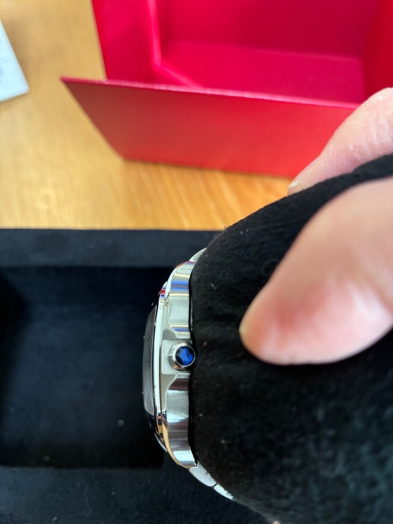 カルティエ サントス WSSA002（高級時計）の商品画像 - 査定依頼日：2026年3月14日 - 最高査定価格：1,050,000円