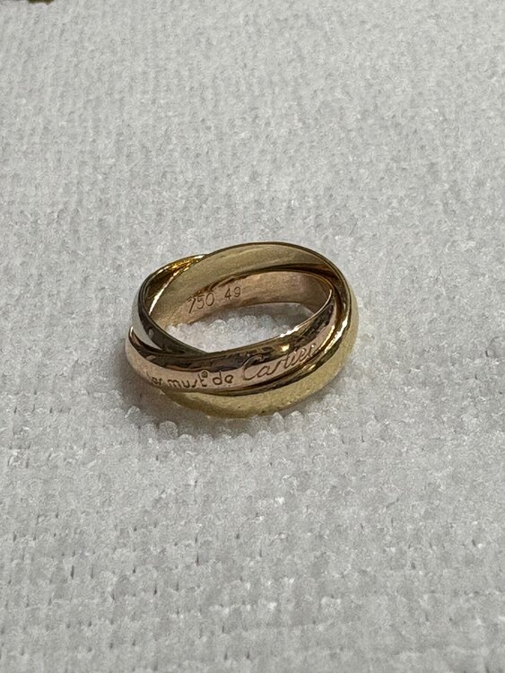 カルティエ　トリニティms（金・貴金属）の商品画像 - 査定依頼日：2025年5月3日 - 最高査定価格：88,000円