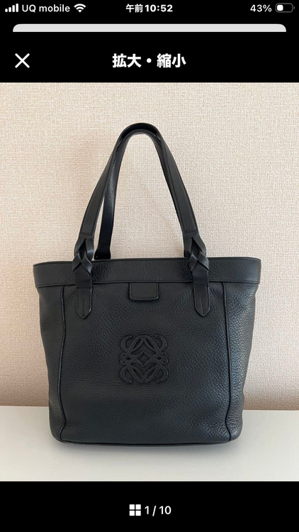 ロエベバック（ブランドバッグ）の商品画像 - 査定依頼日：2026年5月15日 - 最高査定価格：100,000円