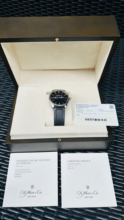 その他 H.モーザー 3200-120（高級時計）の商品画像 - 査定依頼日：2025年4月18日 - 最高査定価格：1,000,000円