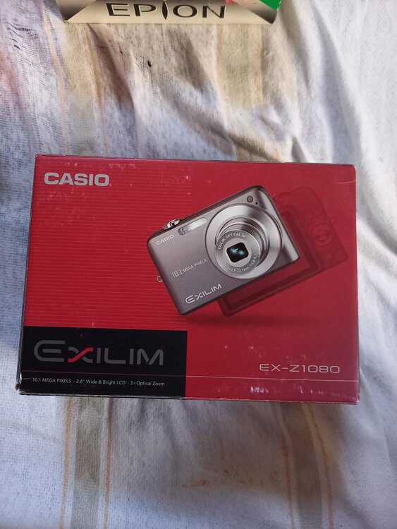 CASIO EXILIM EX-Z1080（カメラ）の商品画像 - 査定依頼日：2026年9月22日 - 最高査定価格：3,800円