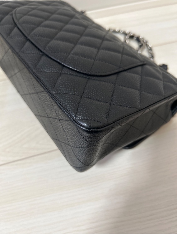 ダブルフラップ25cm キャビアスキン（ブランドバッグ）の商品画像 - 査定依頼日：2026年1月13日 - 最高査定価格：840,000円