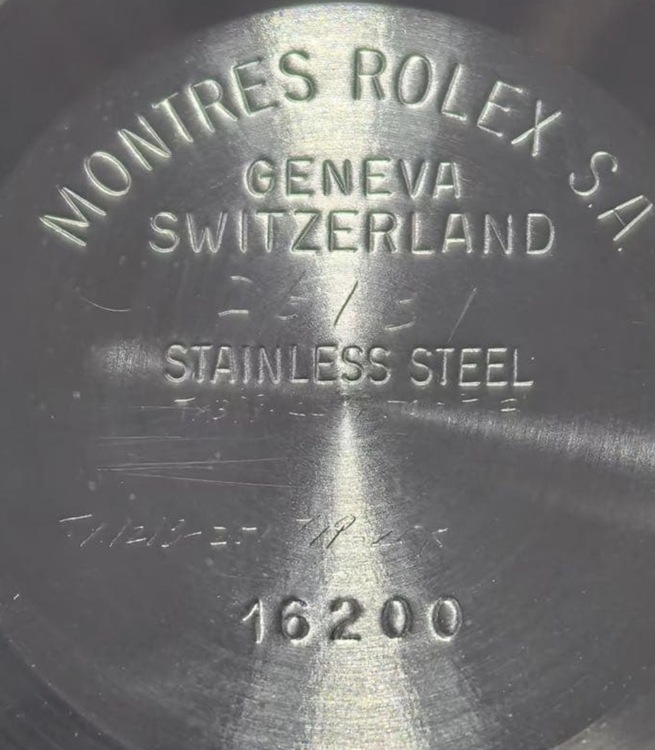 デイトジャスト（高級時計）の商品画像 - 査定依頼日：2026年1月28日 - 最高査定価格：750,000円