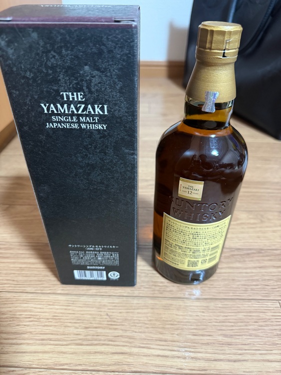 ウイスキー サントリー山崎 （お酒）の商品画像 - 査定依頼日：2025年7月16日 - 最高査定価格：19,100円