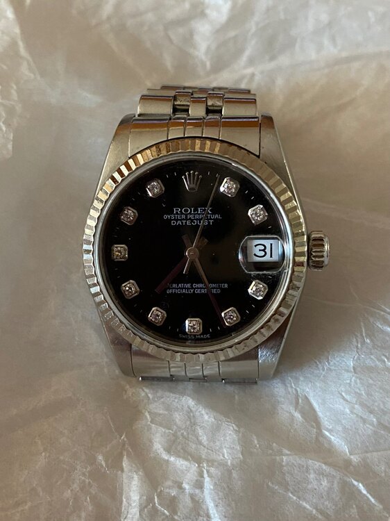 ロレックスオイスターパーペチュアル（高級時計）の商品画像 - 査定依頼日：2025年4月26日 - 最高査定価格：5,000,000円