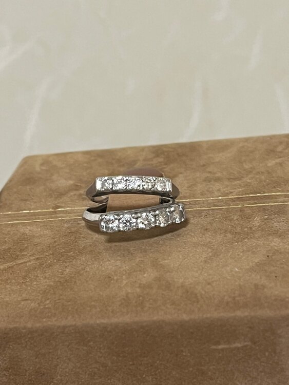 pt900ダイヤリング ２本（宝石）の商品画像 - 査定依頼日：2024年2月1日 - 最高査定価格：80,000円