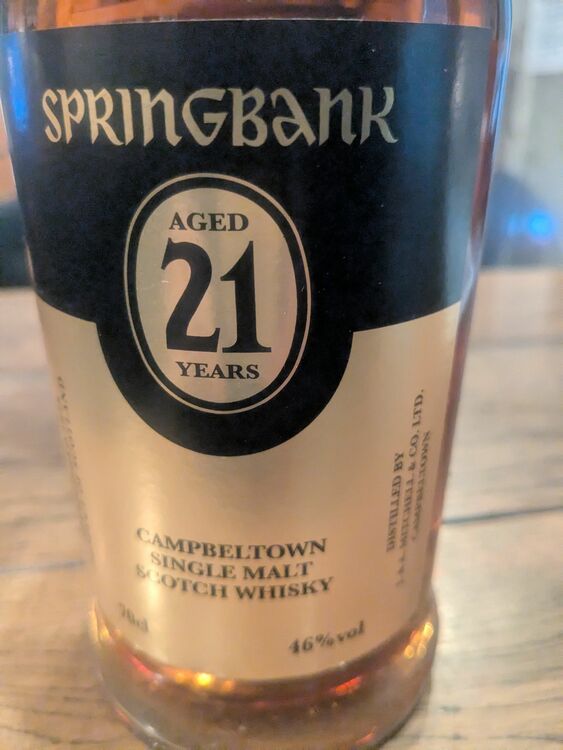 ウイスキー スプリングバンク （お酒）の商品画像 - 査定依頼日：2025年10月1日 - 最高査定価格：83,000円