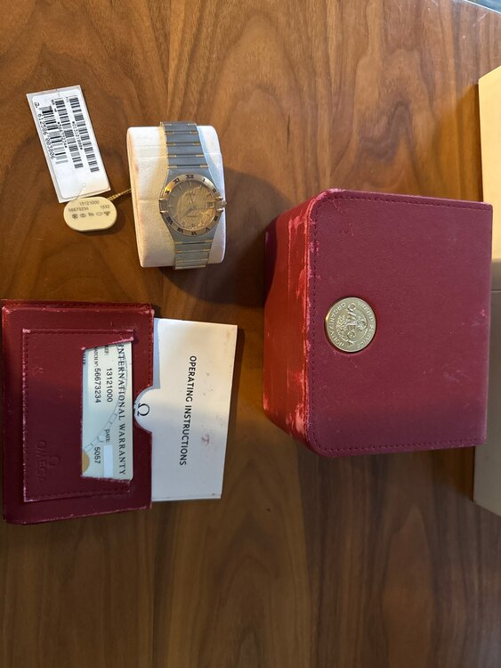 オメガ コンステーション 1312100（高級時計）の商品画像 - 査定依頼日：2025年5月4日 - 最高査定価格：155,000円