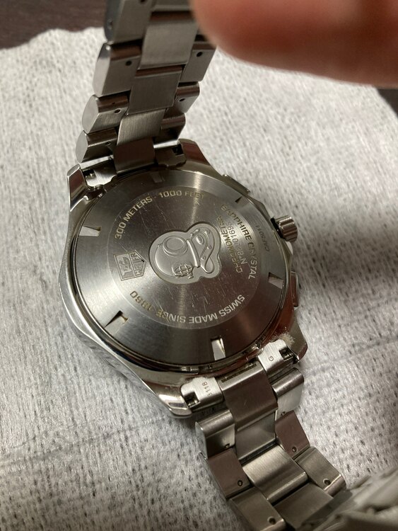 タグホイヤー アクアレーサー （高級時計）の商品画像 - 査定依頼日：2025年5月31日 - 最高査定価格：100,000円