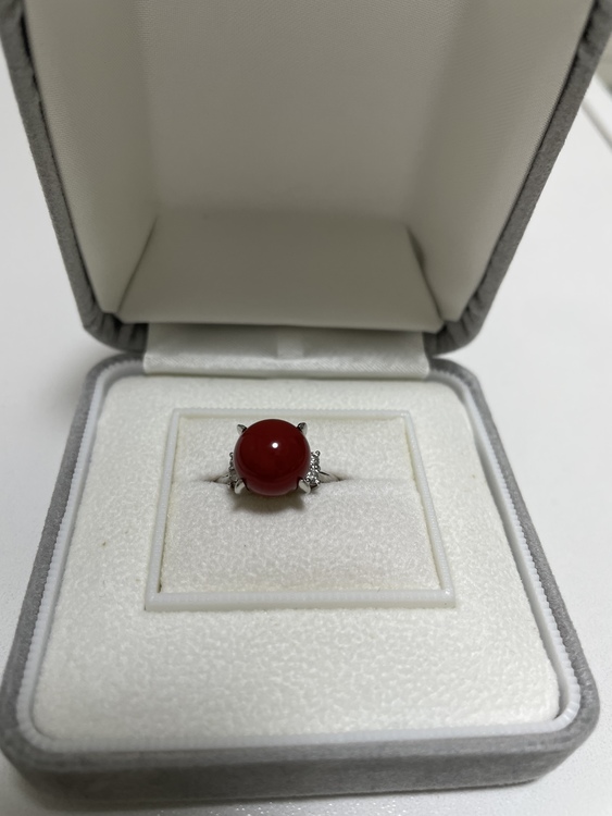 サンゴのリング（宝石）の商品画像 - 査定依頼日：2022年4月30日 - 最高査定価格：40,000円