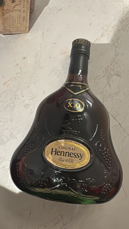 ヘネシーXO グリーンラベル（お酒）の商品画像 - 査定依頼日：2025年6月7日 - 最高査定価格：18,000円