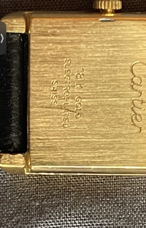 カルティエ タンク （高級時計）の商品画像 - 査定依頼日：2026年3月4日 - 最高査定価格：400,000円