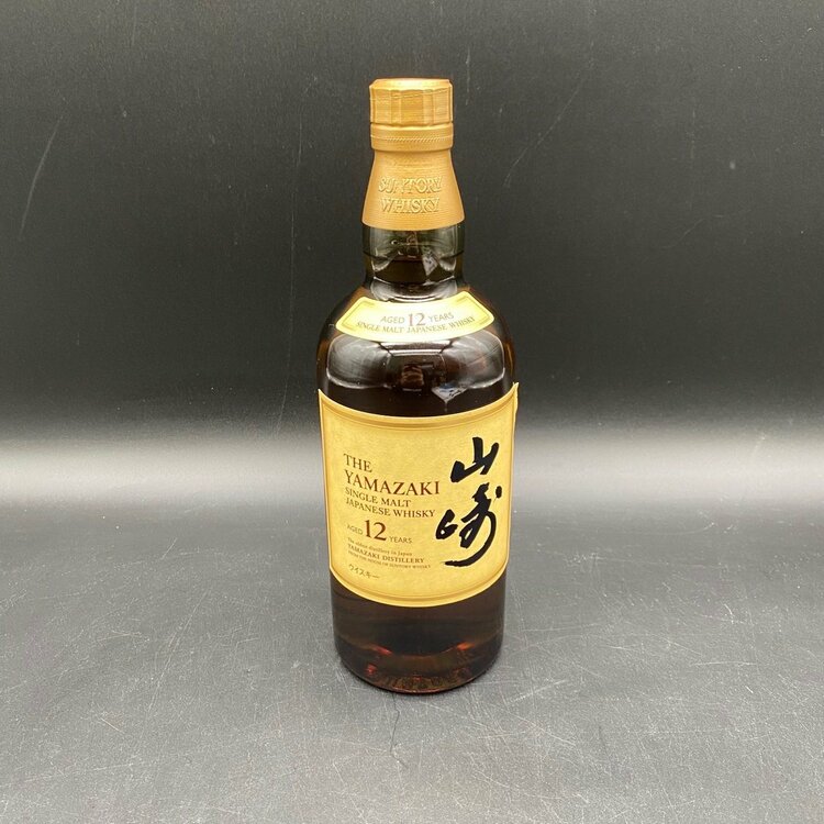 山崎12年（お酒）の商品画像 - 査定依頼日：2026年2月16日 - 最高査定価格：18,000円