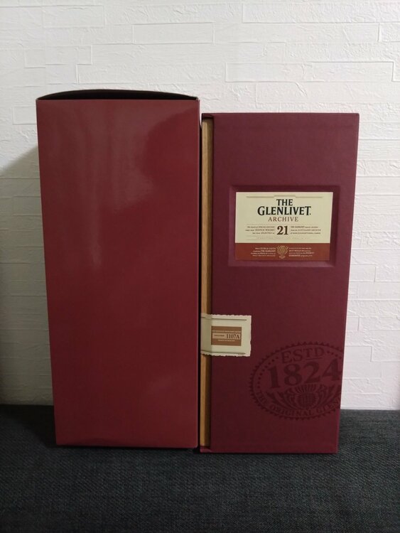 グレンリベット21年（お酒）の商品画像 - 査定依頼日：2026年1月30日 - 最高査定価格：18,000円