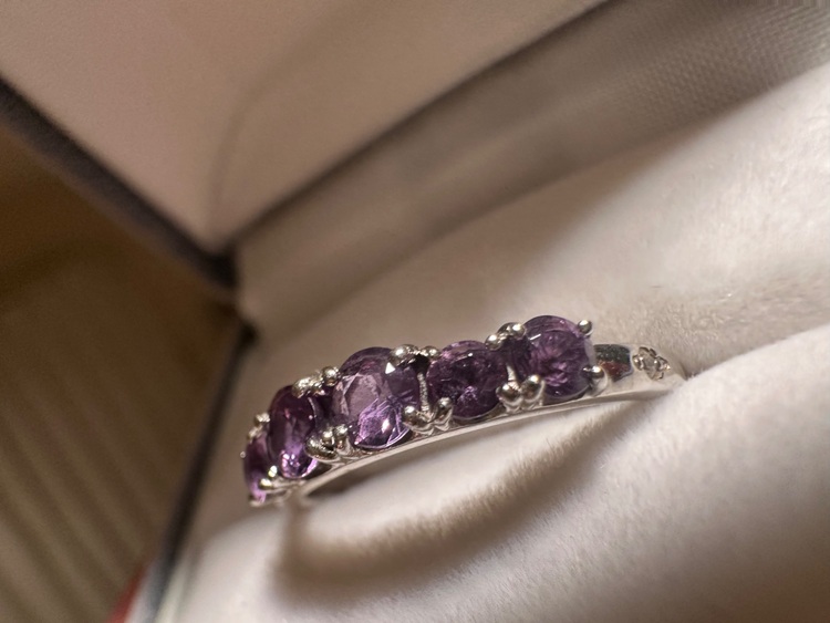 ベキリーブルーガーネットリング（金・貴金属）の商品画像 - 査定依頼日：2025年10月13日 - 最高査定価格：40,000円