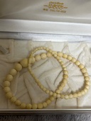 象牙ネックレス・イヤリング（宝石）の商品画像 - 査定依頼日：2025年10月24日 - 最高査定価格：6,000円