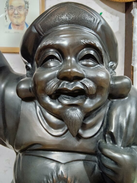 ブロンズ製大黒像１メートル（美術品・骨董品）の商品画像 - 査定依頼日：2026年9月15日 - 最高査定価格：5,000円