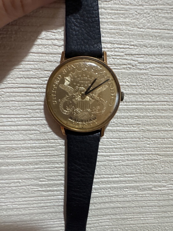 ダブルイーグル20ドル金貨18KYG（高級時計）の商品画像 - 査定依頼日：2025年6月15日 - 最高査定価格：550,000円