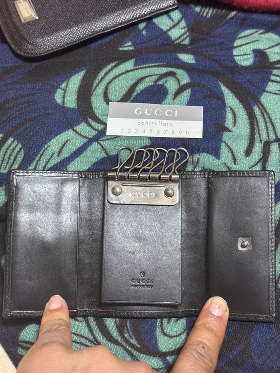 GUCCI グッチ GGキャンバス キーケース ブラック（ブランドバッグ）の商品画像 - 査定依頼日：2026年2月14日 - 最高査定価格：100,000円