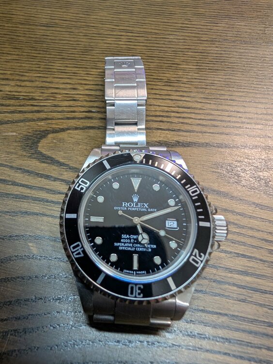 ロレックス シードゥエラー 1660（高級時計）の商品画像 - 査定依頼日：2026年2月12日 - 最高査定価格：1,400,000円