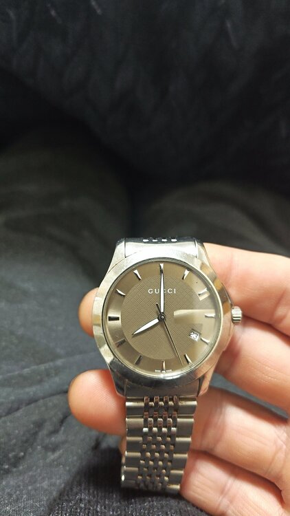 GUCCI時計（高級時計）の商品画像 - 査定依頼日：2026年2月15日 - 最高査定価格：100,000円