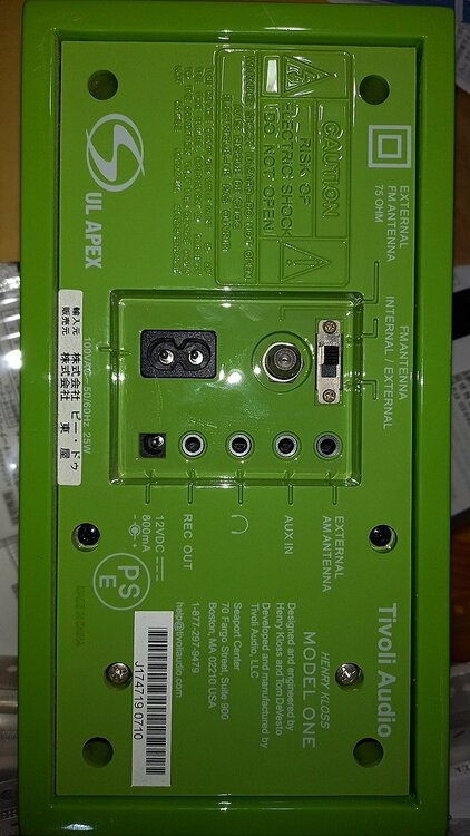 チボリradio（オーディオ・スピーカー）の商品画像 - 査定依頼日：2025年12月22日 - 最高査定価格：1,000円