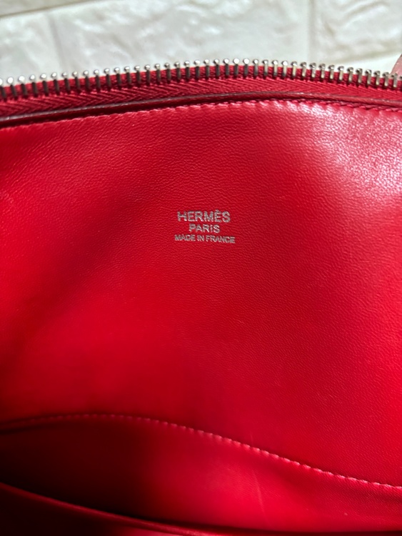 エルメス ボリード35 トリヨンクレマンス ルージュカザック □Q刻印（ブランドバッグ）の商品画像 - 査定依頼日：2025年12月7日 - 最高査定価格：300,000円