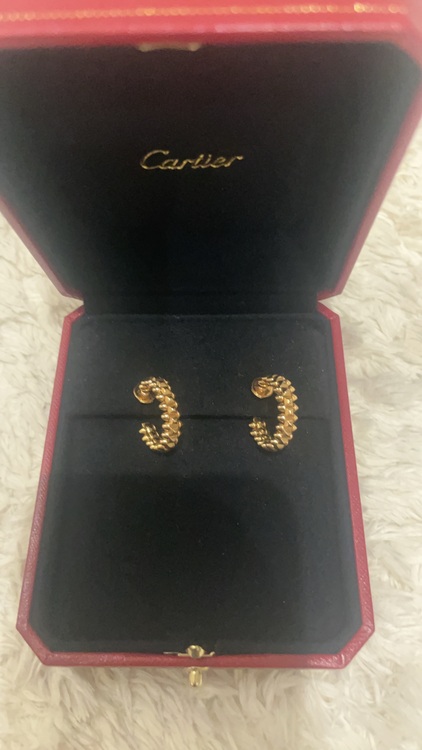 カルティエ  クラッシュピアス　スモール　ピンクゴールド（金・貴金属）の商品画像 - 査定依頼日：2025年9月24日 - 最高査定価格：600,000円