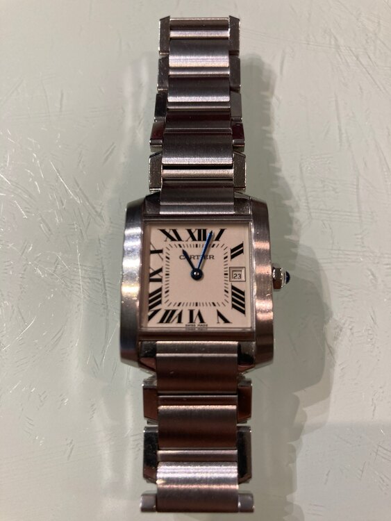 カルティエ タンク W51011Q（高級時計）の商品画像 - 査定依頼日：2025年3月24日 - 最高査定価格：280,000円