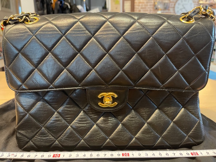 CHANELマトラッセダブルフラップラムスキン（ブランドバッグ）の商品画像 - 査定依頼日：2026年4月28日 - 最高査定価格：420,000円