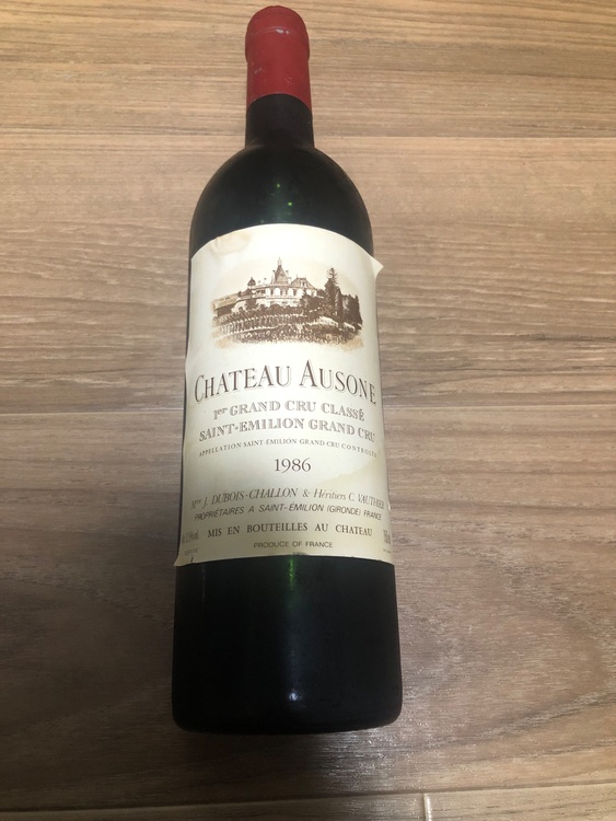 シャトーオーゾンヌ86（お酒）の商品画像 - 査定依頼日：2026年4月2日 - 最高査定価格：26,500円