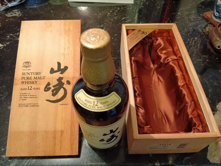 ウイスキー サントリー山崎（お酒）の商品画像 - 査定依頼日：2026年7月24日 - 最高査定価格：40,000円