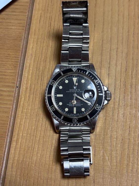 ロレックス サブマリーナー 168（高級時計）の商品画像 - 査定依頼日：2025年8月25日 - 最高査定価格：2,600,000円
