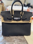 バーキン25 トゴK刻印 ブラック　シルバー金具（ブランドバッグ）の商品画像 - 査定依頼日：2025年9月20日 - 最高査定価格：3,200,000円