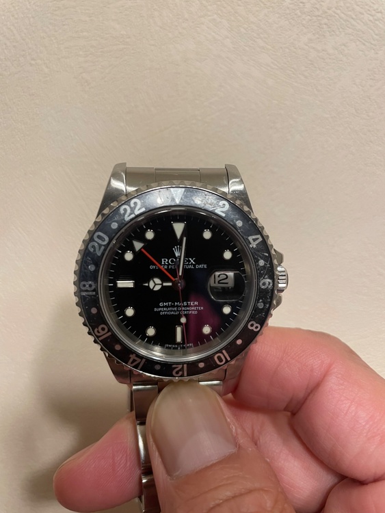 ロレックス GMTマスター （高級時計）の商品画像 - 査定依頼日：2026年3月15日 - 最高査定価格：1,600,000円