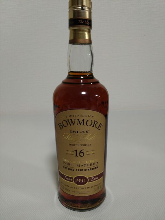 ボウモア16年　1991（お酒）の商品画像 - 査定依頼日：2025年11月8日 - 最高査定価格：40,000円