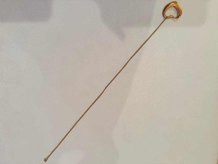 ティファニーオープンハートペンダント35mm（金・貴金属）の商品画像 - 査定依頼日：2025年2月1日 - 最高査定価格：110,000円