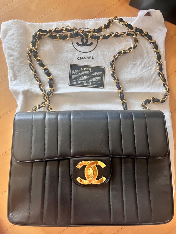 CHANEL 3番台 ヴィンテージ ラムスキン 大型 ココマーク（ブランドバッグ）の商品画像 - 査定依頼日：2025年7月17日 - 最高査定価格：450,000円