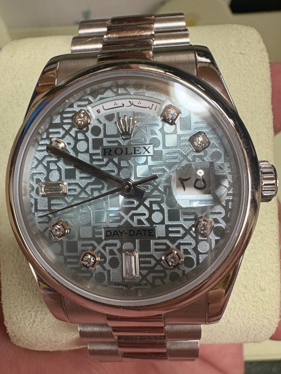 デイデイト（高級時計）の商品画像 - 査定依頼日：2025年8月28日 - 最高査定価格：5,450,000円