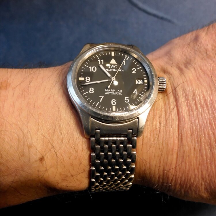 IWC パイロットウォッチ（高級時計）の商品画像 - 査定依頼日：2026年9月6日 - 最高査定価格：750,000円