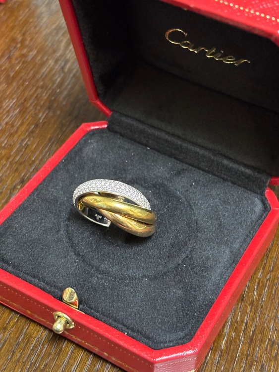 カルティエ　トリニティ ワン　リング（金・貴金属）の商品画像 - 査定依頼日：2025年6月18日 - 最高査定価格：750,000円