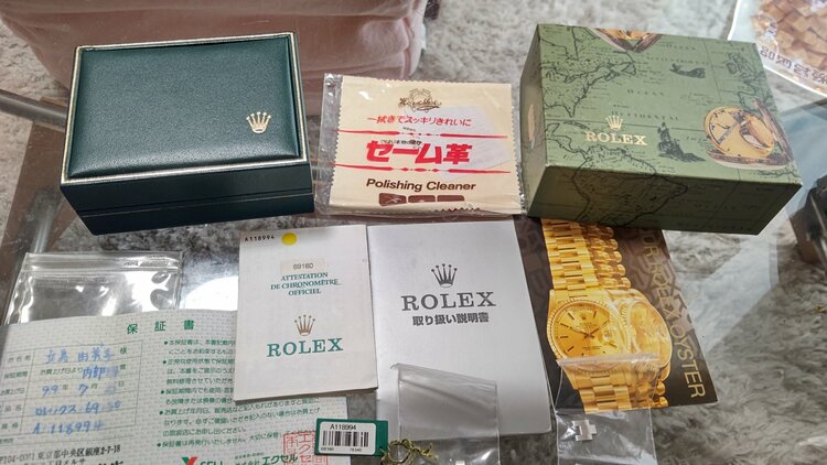 ロレックス パーペチュアルデイト 6916（高級時計）の商品画像 - 査定依頼日：2026年5月17日 - 最高査定価格：550,000円