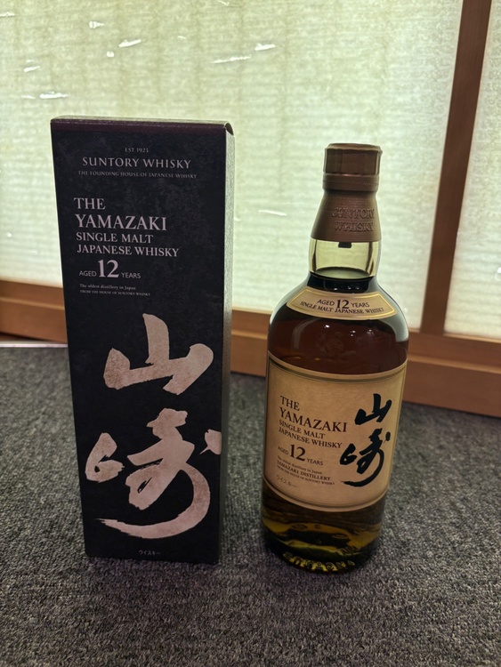 ウイスキー サントリー山崎 （お酒）の商品画像 - 査定依頼日：2026年1月12日 - 最高査定価格：19,000円