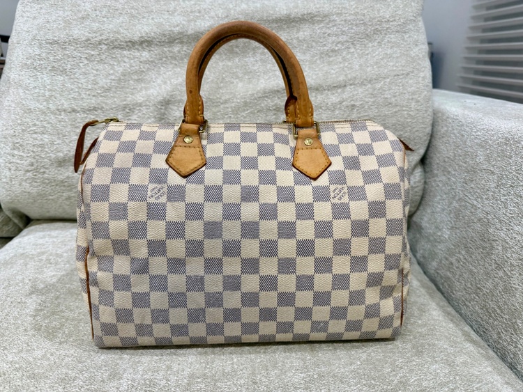 ダミエアズールスピーディ（ブランドバッグ）の商品画像 - 査定依頼日：2026年4月27日 - 最高査定価格：34,000円