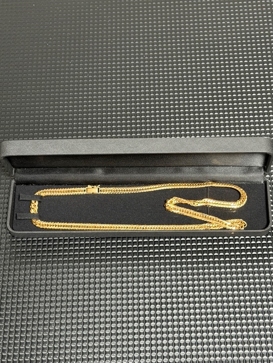 K18 12面トリプル　55g 55cm 喜平ネックレス（金・貴金属）の商品画像 - 査定依頼日：2026年7月28日 - 最高査定価格：856,100円